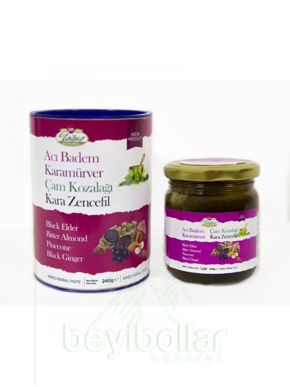 Yağız çam kozalağı macun 240 gr Yağız çam kozalağı macun 240 gr