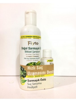 fiyto doğal sarmaşık özlü şampuan saç serumu hediyeli 500 ml.