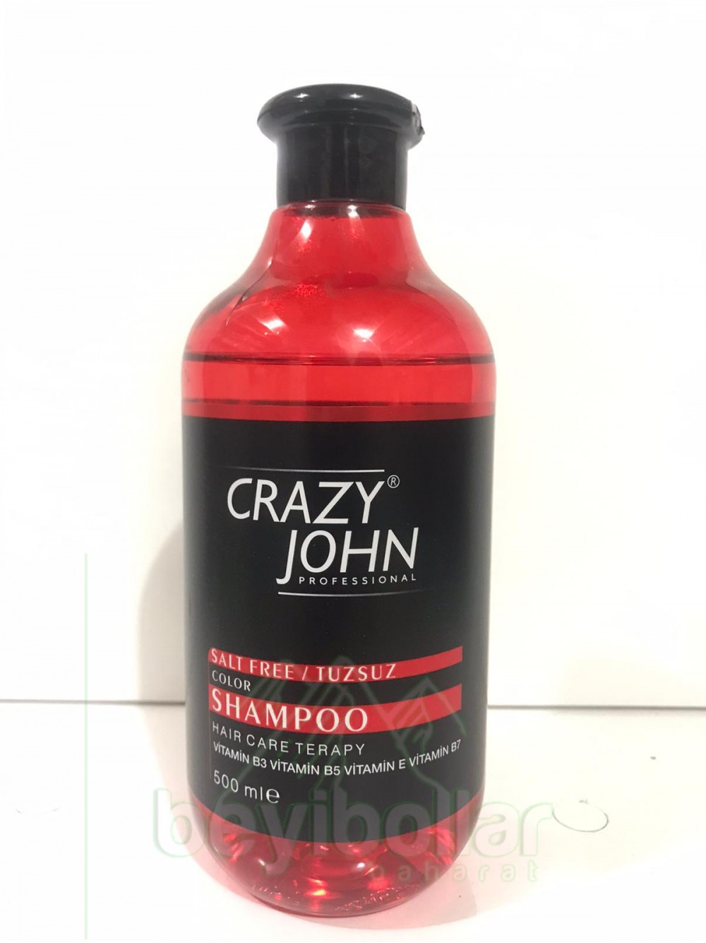 crazy john boyalı salar için tuzsuz şampuan 500 ml.