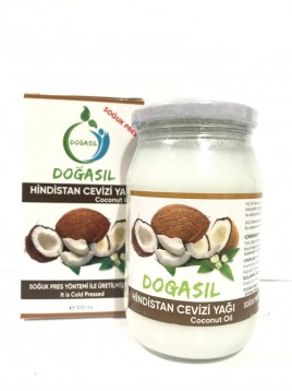 doğasil hindistan cevizi yağı soğuk pres 300 ml.