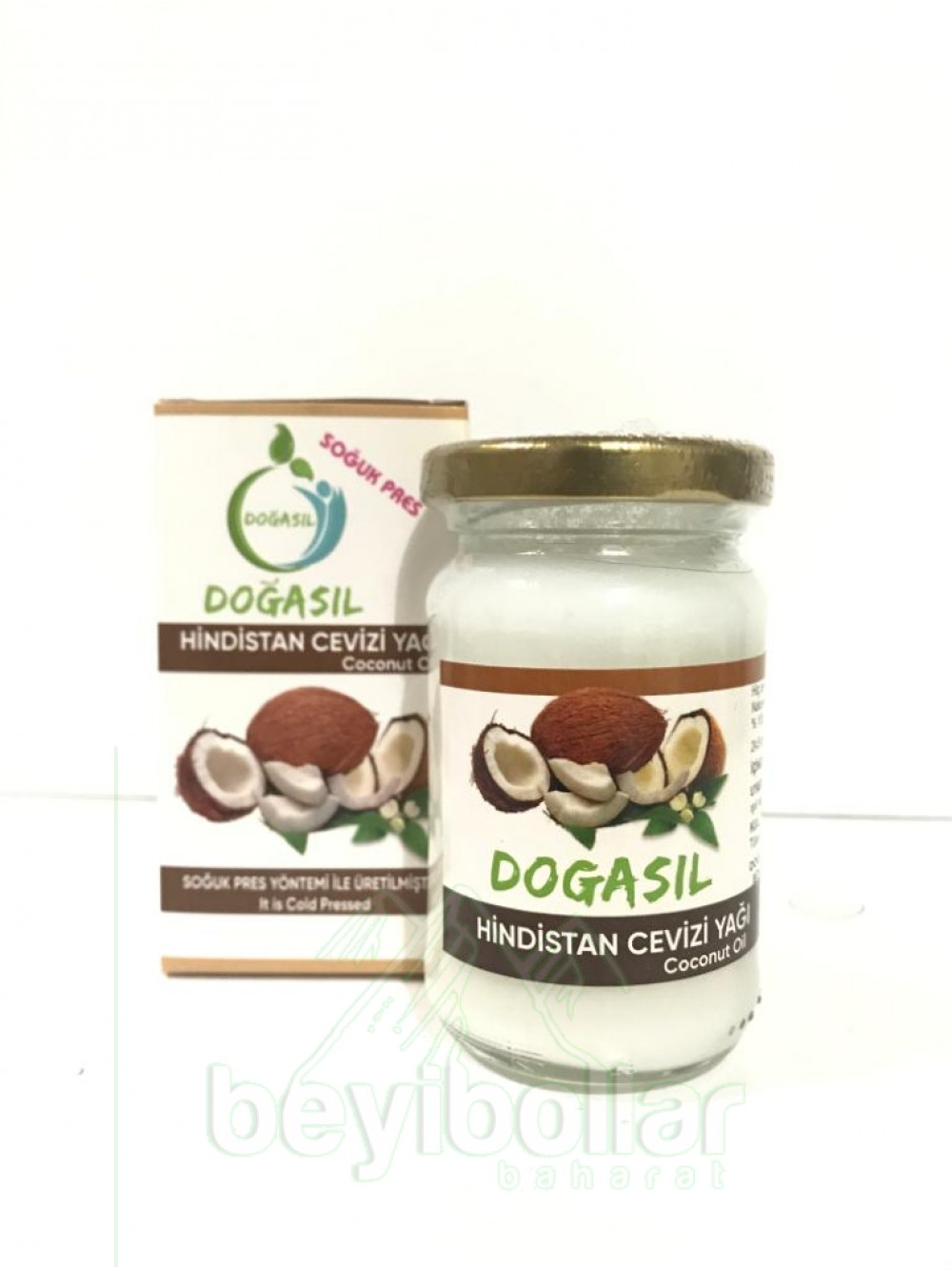 doğasil hindistan cevizi yağı soğuk pres 100 ml.